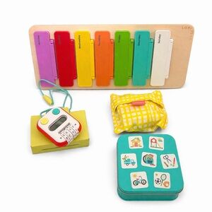 Lovevery Examiner Play Kit Montessori Set Week Board Tiles Stopwatch